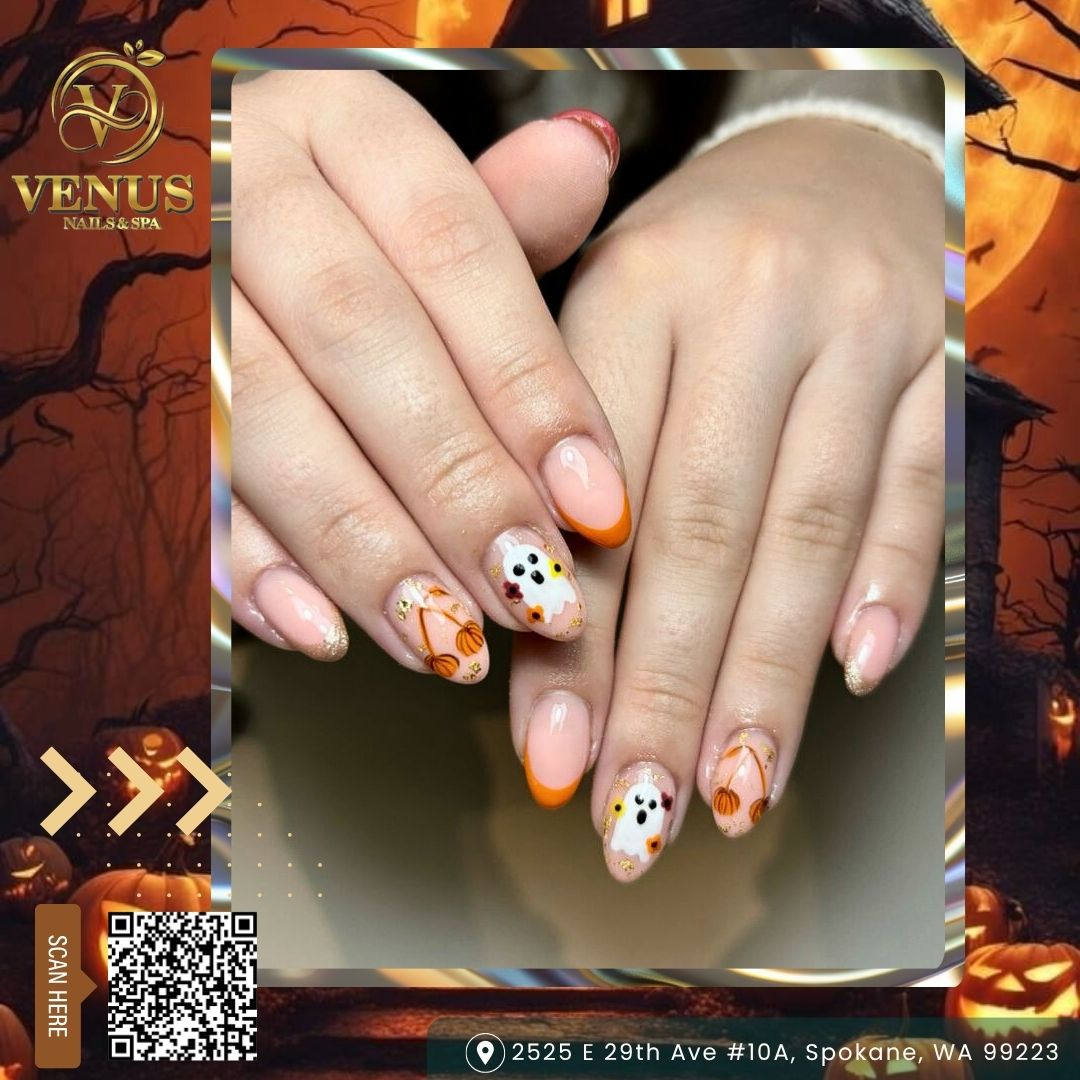 Celebrate Halloween with Nails That Express Your Style at Venus Nails Spa Spokane WA